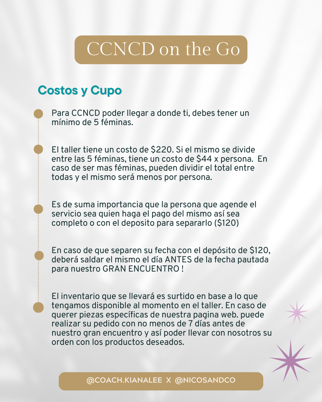 Taller (CCNCD) On The Go